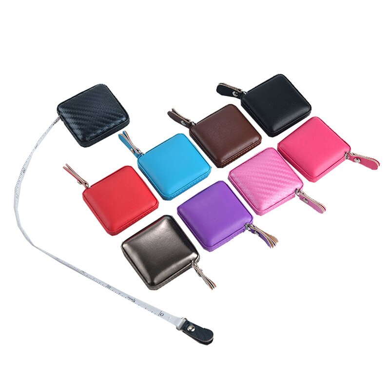 Artracyse 1PC 1.5m/59'' Small Tape Measure Retractable Plastic Square Mini Soft Ruler Small Ruler For Measuring Measurements: B-Random-1pc