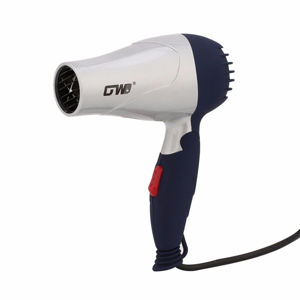 1500W Mini Size Foldable Hair Blower EU Plug Traveller Household Electric Hair Dryer With Collecting Nozzle Low Noise Hairdryer