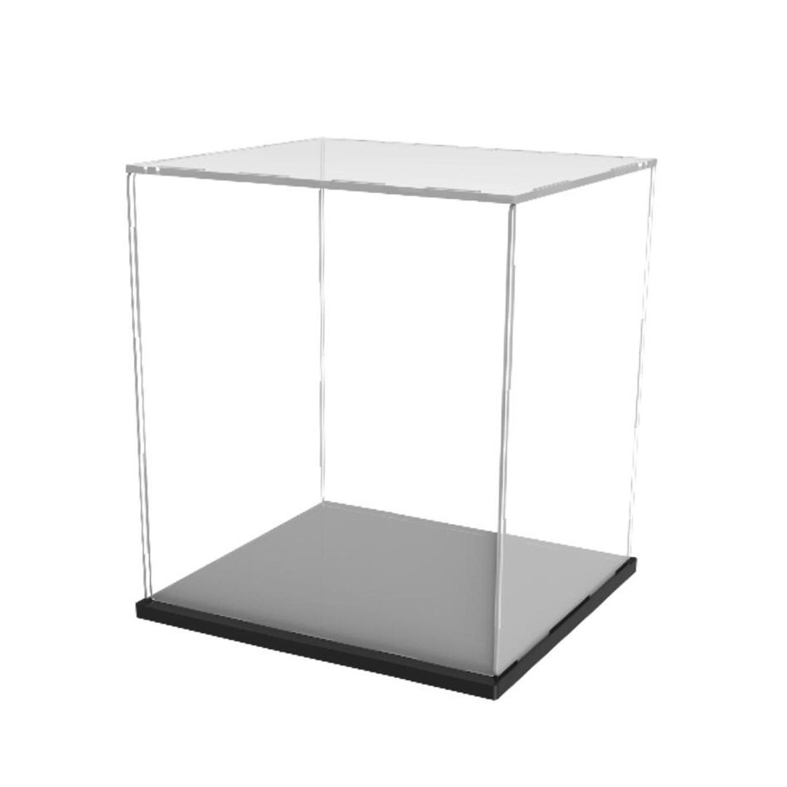 Clear Acrylic Box Home Storage Protection Showcase for Action Figures Toys