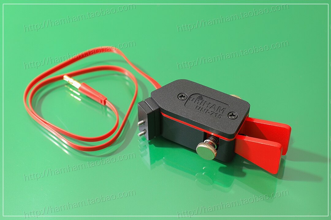 Uni-715 Automatische Paddle Key Keyer Cw Morse Code Voor Ham Radio Yaesu Ft-817 818 818D Rechts of Linkerhand