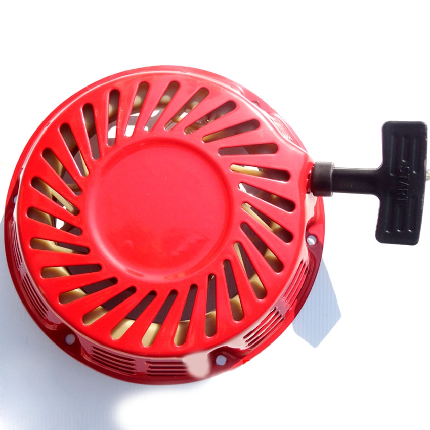 Universele benzinemotor 5kw-8/6.5 kw starttrekker pitch 20cm benzinegenerator accessoires 188f 192f 190f handtrekplaat