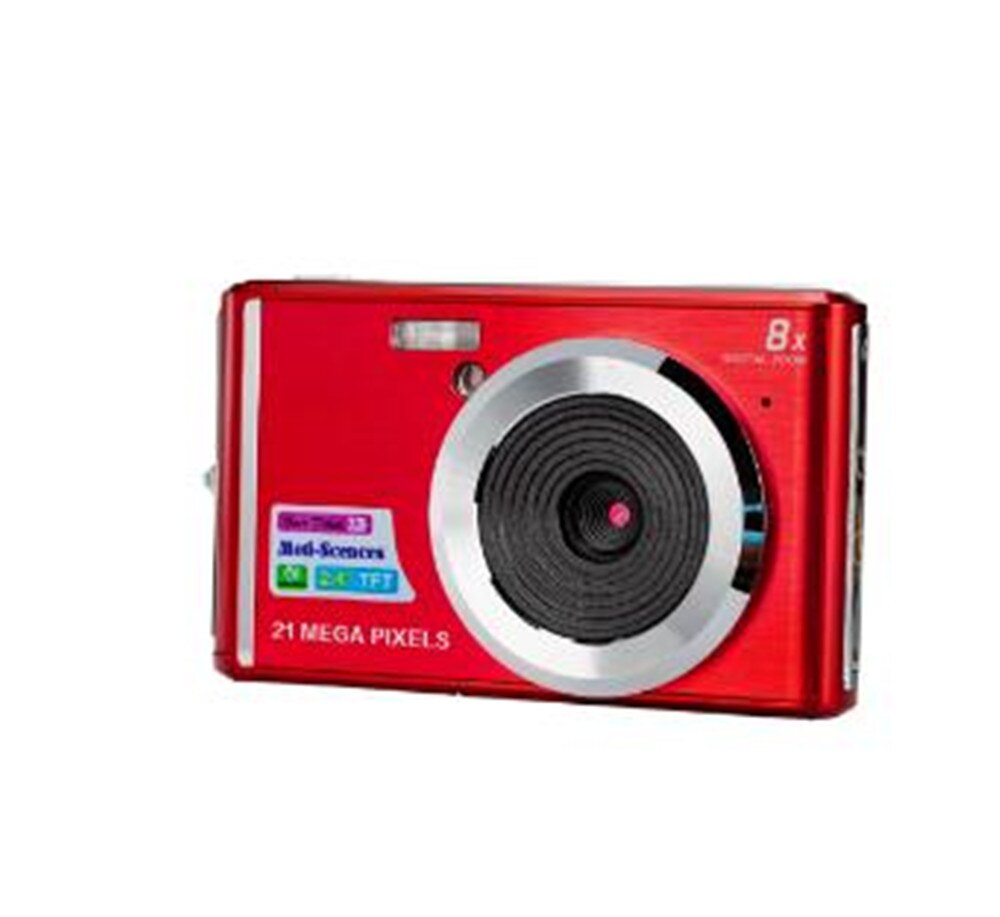 2.7 Inch TFT Monitor 21MP Digital Camera Take Photo and Video Kids Camera: Blue / no card