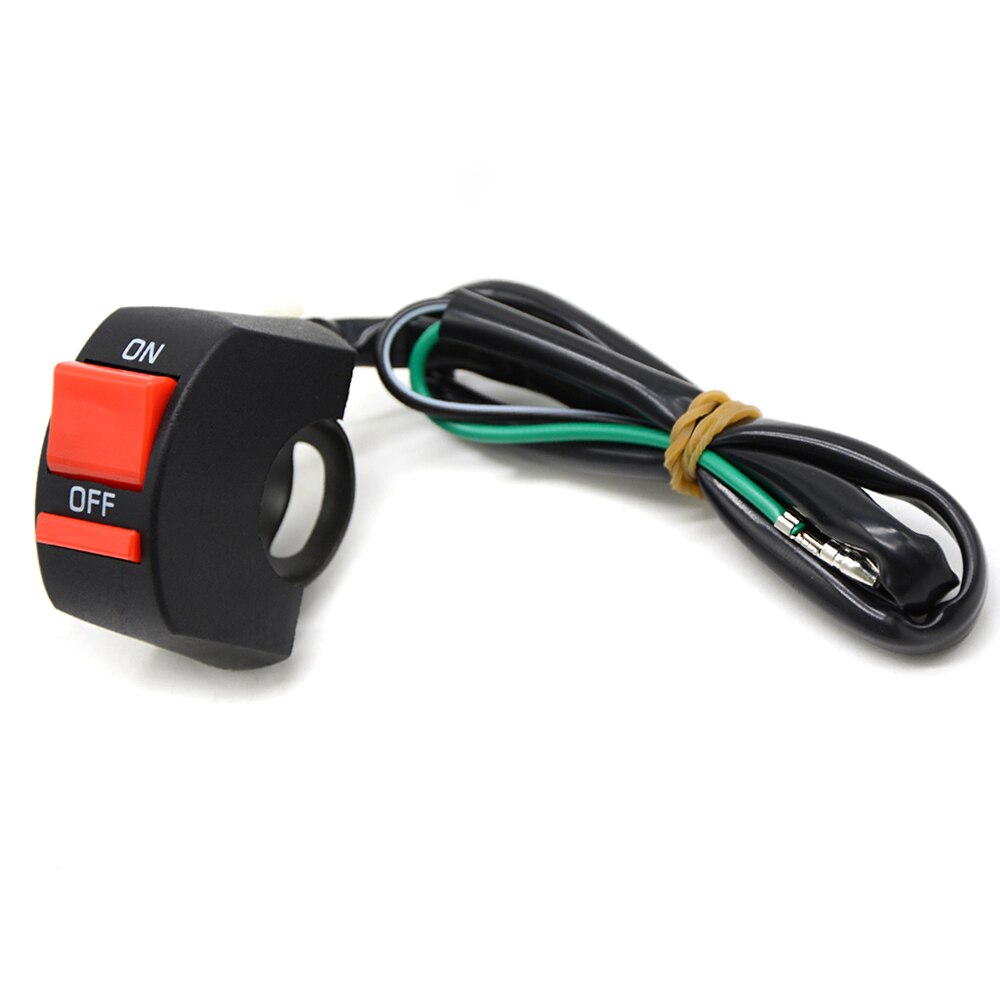 2 pcs 125 W motorcycle rcycle auxiliary light bulb Super bright U5 LED motorcycle lighthouse moto driving fog light car: switch