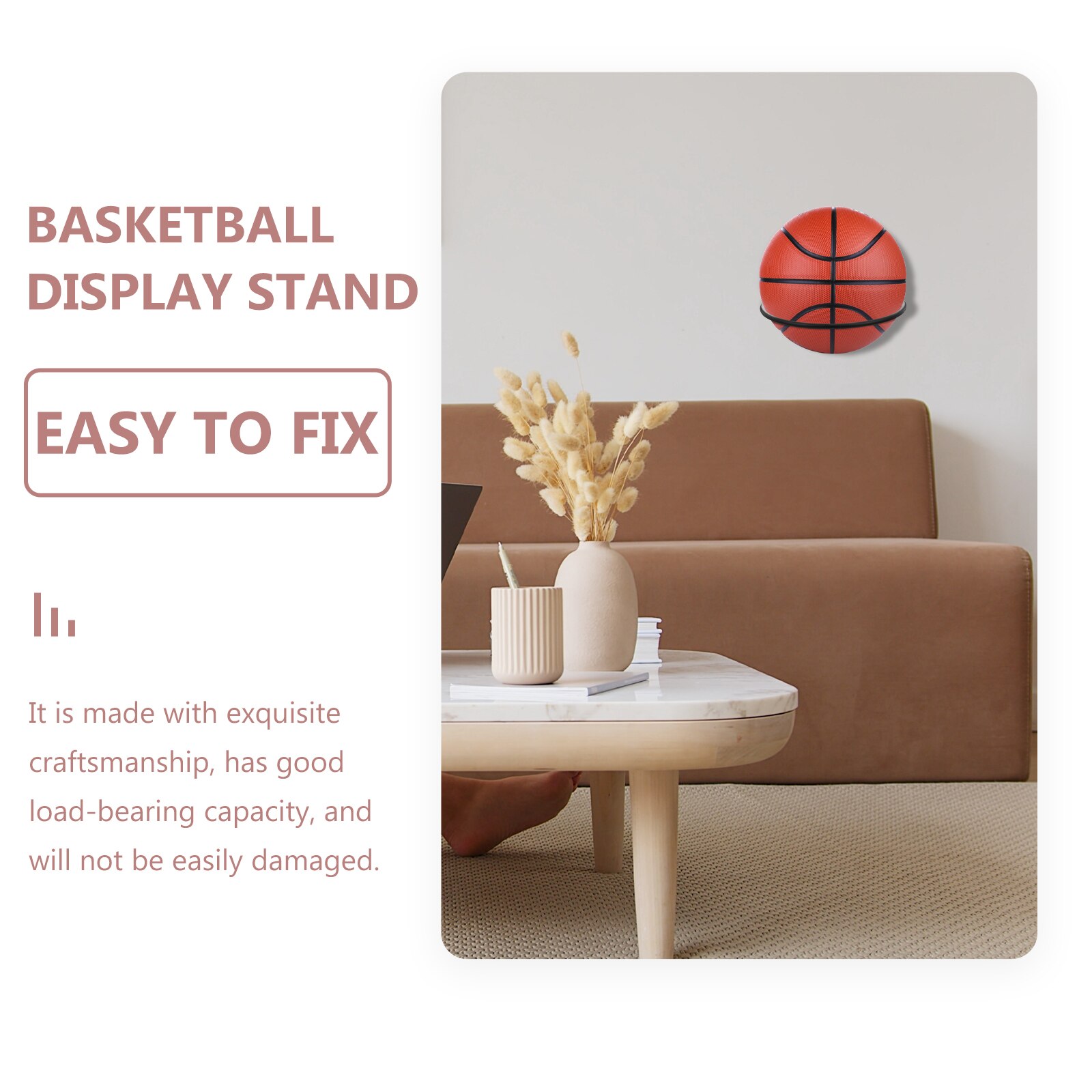 2 pcs ball display rack basketball holder iron balls bracket hats display rack for shop supermarket home