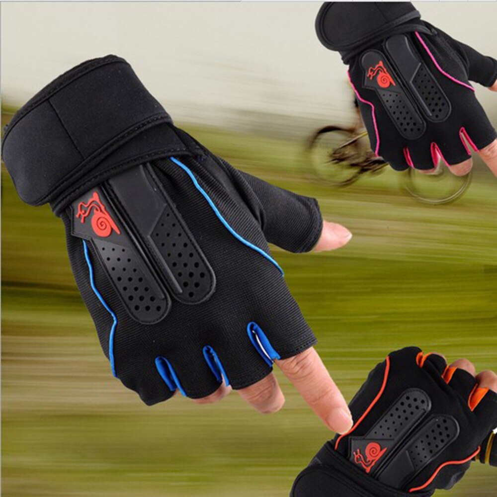 1 Paar Fietsen Handschoenen Fitness Exercise Training Gym Handschoenen Half Vinger Gewichtheffen Handschoenen Multifunctionele Mannen Vrouwen