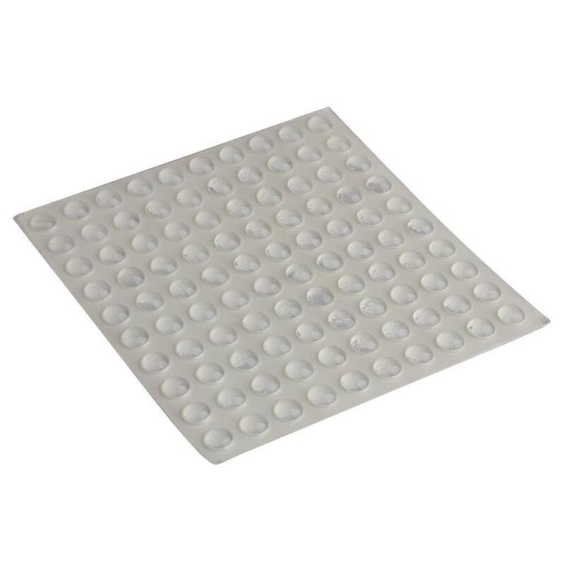 100 pçs auto-adesivo redondo silicone borracha amortecedores macio transparente preto anti deslizamento amortecedor pés almofadas amortecedor