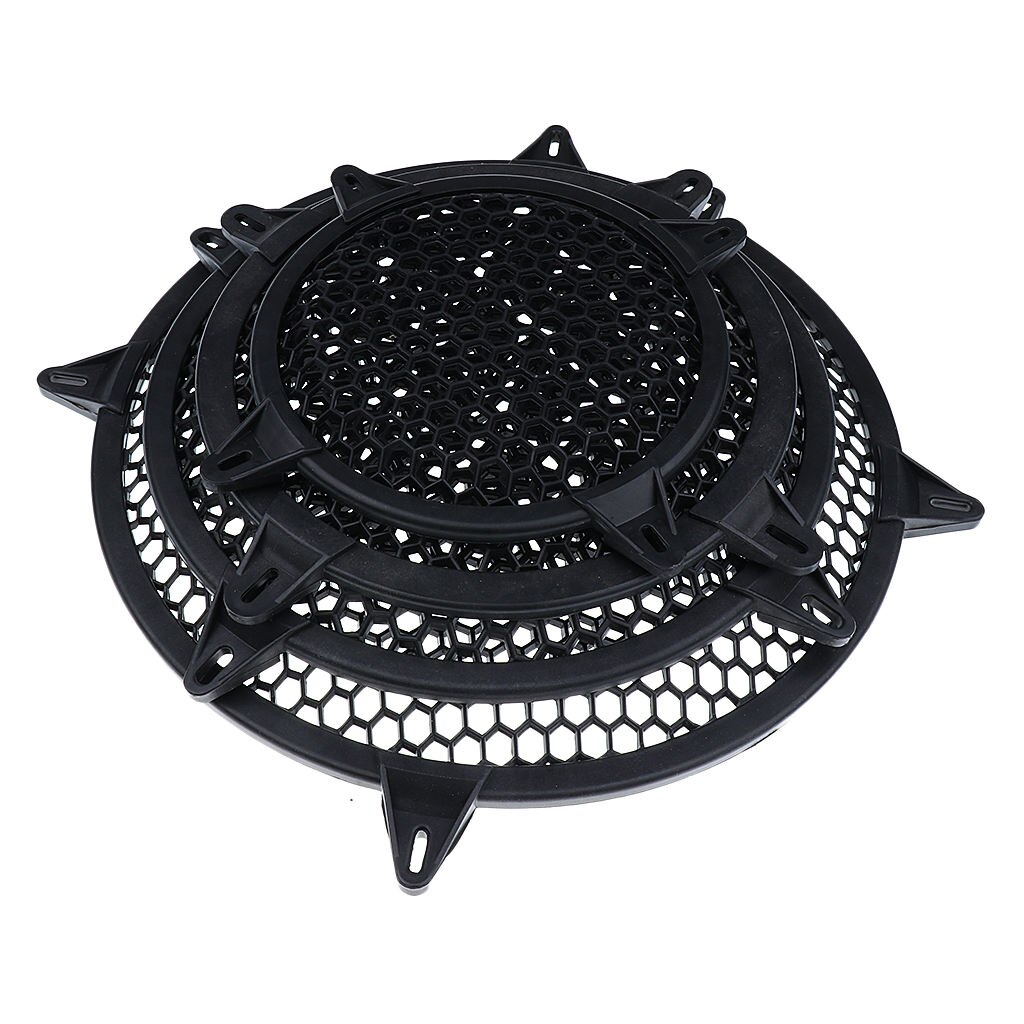 Universele Auto Plastic Speaker Subwoofer Versterker Cover Grill Mesh