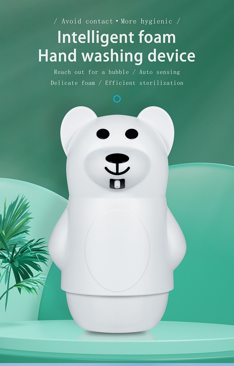 Cartoon Automatic Sensor Touch Free Soap Dispenser Children Automatic Lotion Pump For Kitchen Bathroom Liquid Soap Dispenser