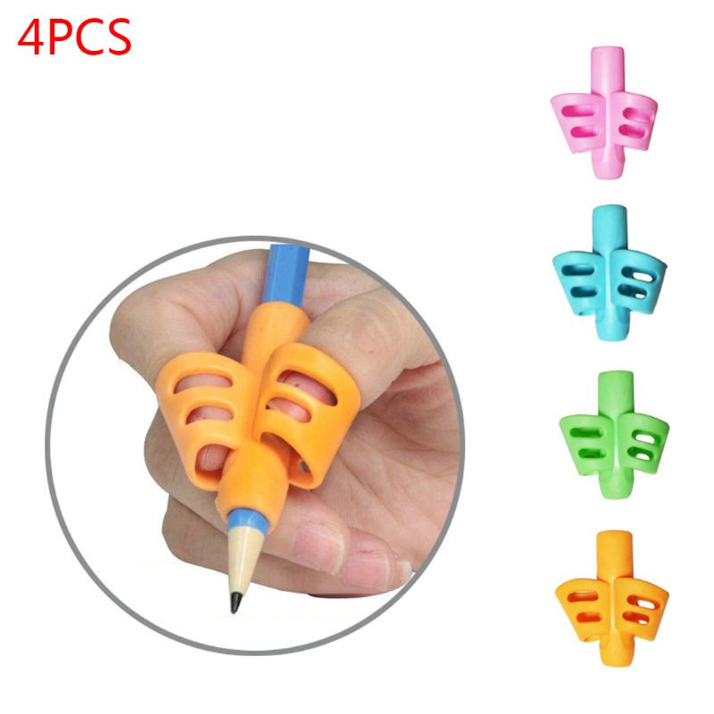 Pencil Grips - Children Pen Writing Aid Grip Set Posture Correction Tool for Ki R9JA