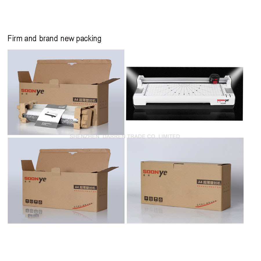 1PC Smart Photo Laminator A3 Laminating Machine 220V Laminator Sealed Plastic Machine And Cold Laminator Width 330mm