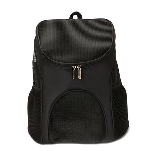 Nylon 4 couleurs chien chat sac à dos sac de transport pour chiens chats trucs voyage petits animaux Chihuahua chiot transporteurs accessoires sacs: Black