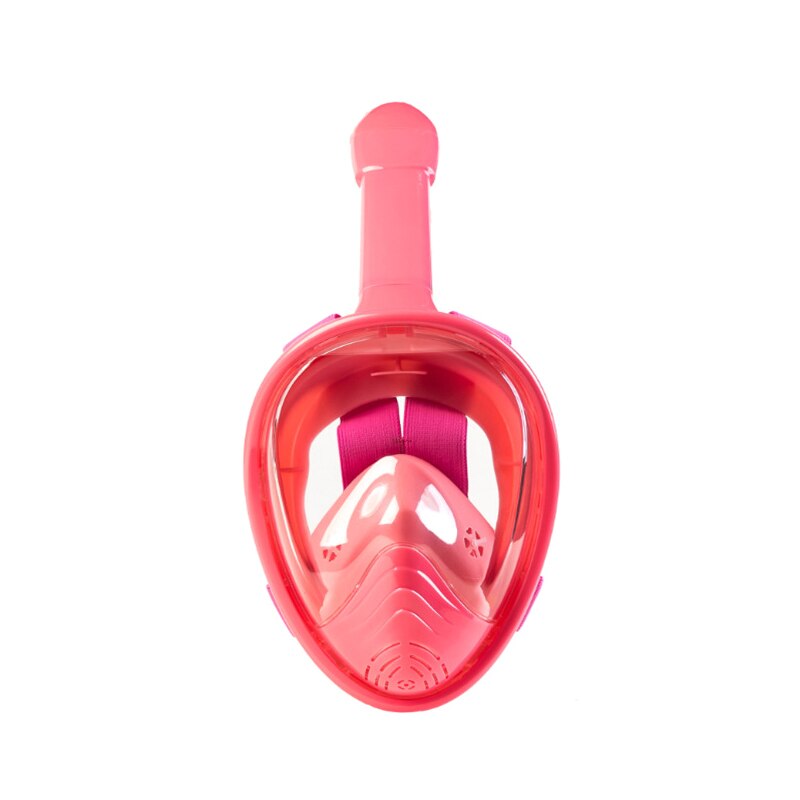 Bambini Diving Maschera Per Lo Snorkeling Ultra Larga 180 Vista Anti-fog Completa Asciutto Pieno Viso Maschera Per Lo Snorkeling Maschera di Immersione Subacquea attrezzature: Type 1-Pink