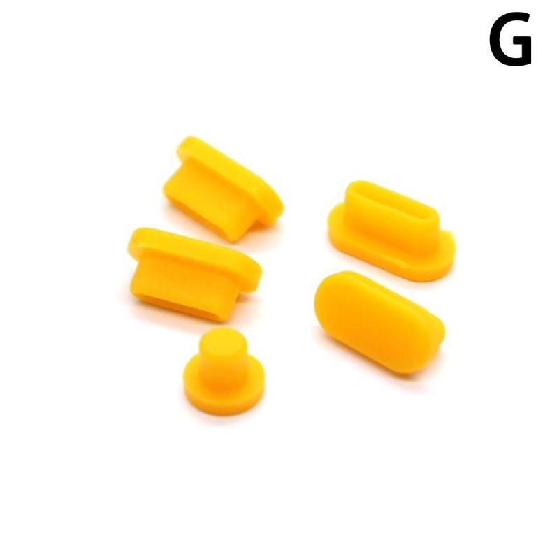 Soft Silicon Voor Macbook Air 13 M1 Chip A2337 Air 13 A2179 Stof Plug Usb-poorten Anti-Stof Plug 2 Pak/partij