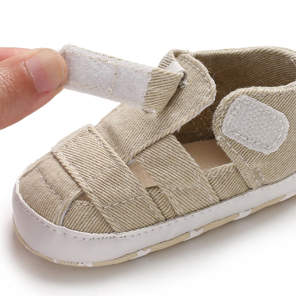 MUQGEW kinder garten schuhe kinder Kleinkind Baby Mädchen Jungen Atmungsaktive Feste Prewalker Leinwand Sandalen Einzelnen Schuhe