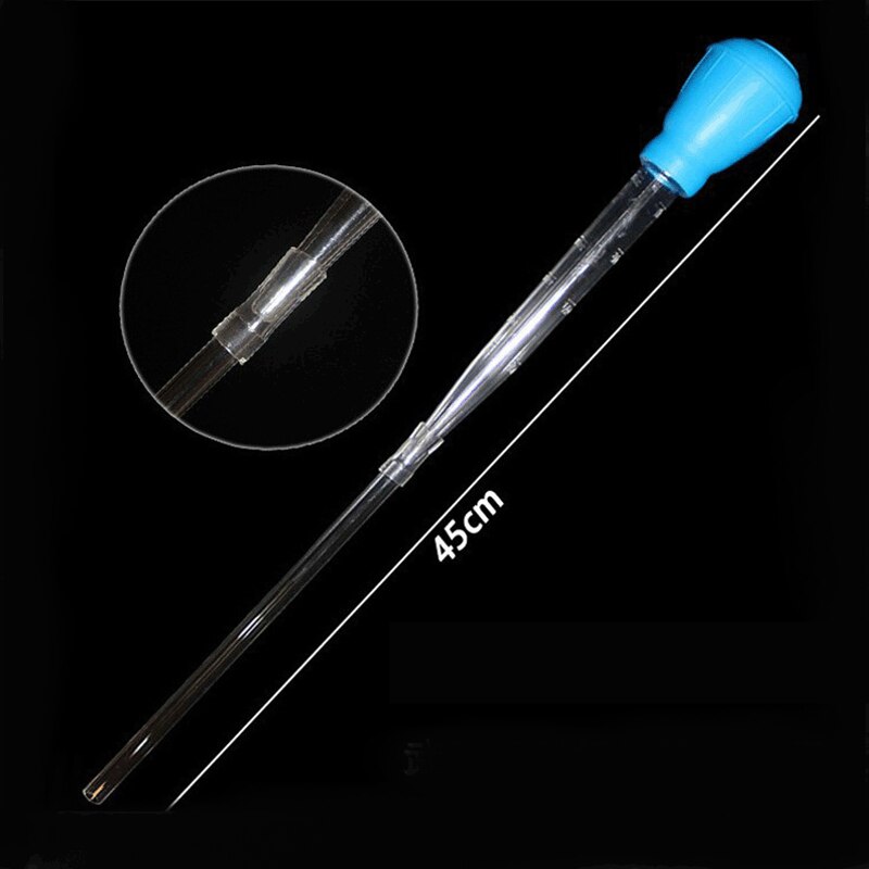 Aquarium Manual Cleaner Water Changer Fish Tank Cleaning Tool Siphon Dropper Waste Remover Aquatic Bottom Feeder Pipette