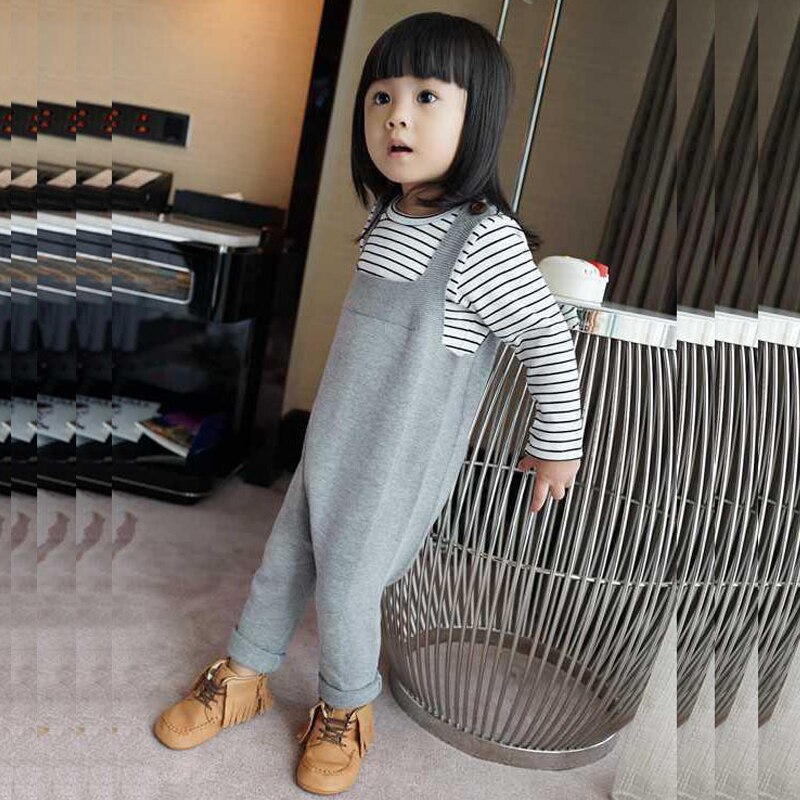 Lente Baby Jean Overalls Jongens Meisjes Katoen Harem Gebreide Broek Baby Kids Peuters PP Broek Baby Harembroek