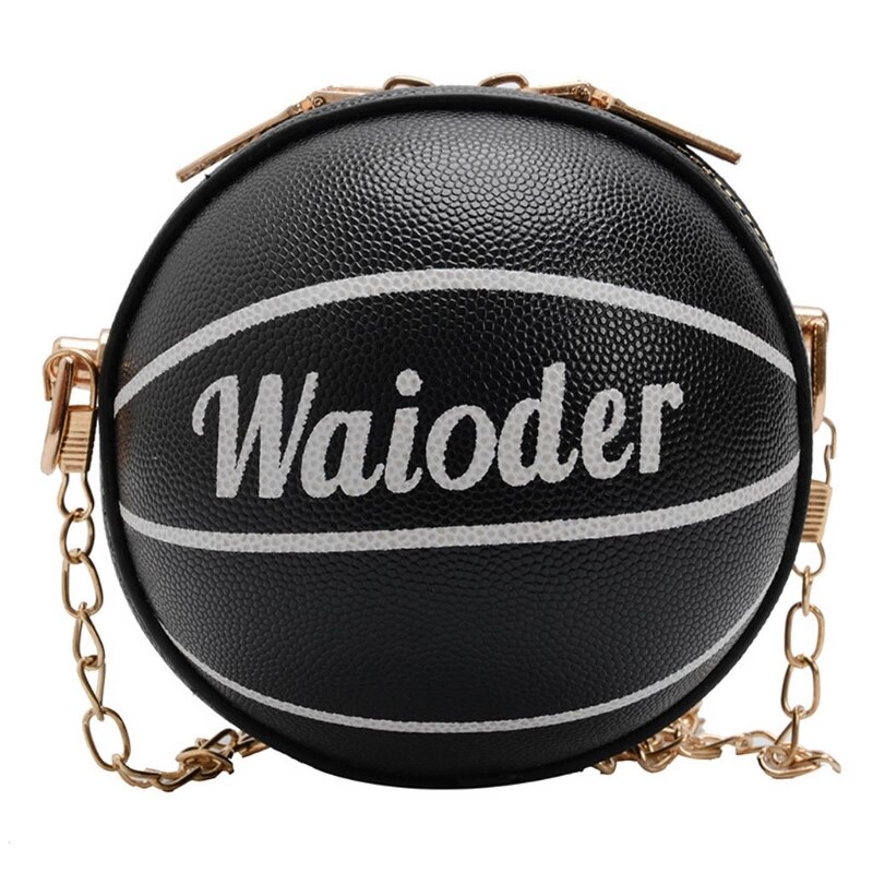 freundlicher der Kupplung Tasche Nette freundlicher Mini Basketball Geldbörse Umhängetaschen für Jungen Mädchen Kleine Münze Brieftasche Handtasche: schwarz