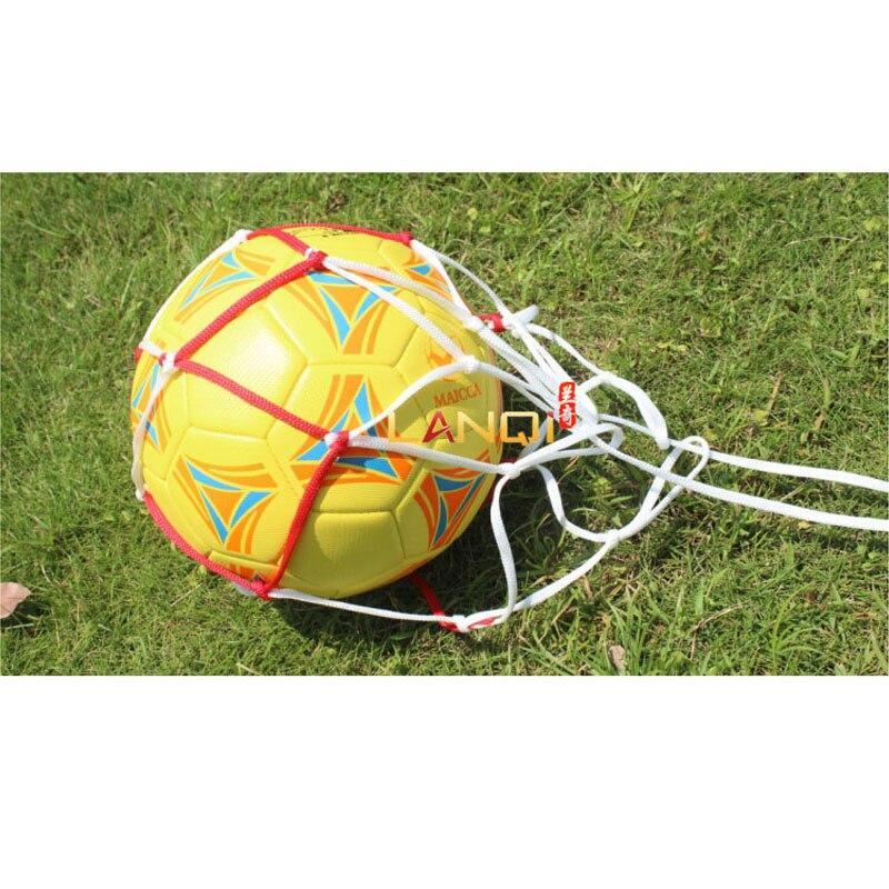 Soccer ball net bag Football dilly bag for Basketball volleyball ball pocket handball mesh bag