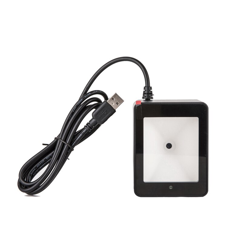 Più poco costoso 2D CMOS desktop QR Codice A sbarra codice a barre lettore Pagamento Cablato Ad Alta-fine scanner di Codici A sbarra con Interfaccia USB scatola