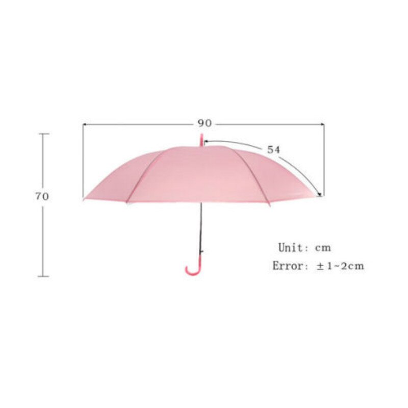 Bunte transparent Automatische Regen Regenschirm Kuppel Hochzeit Party Favor Wasserdicht