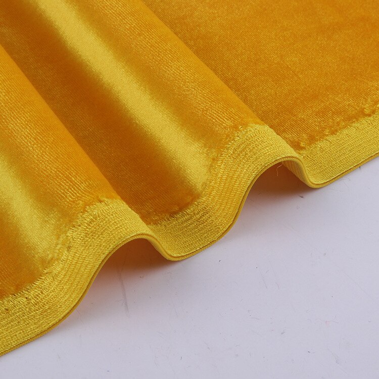 Warp knitted velvet curtain sofa cover fabric material