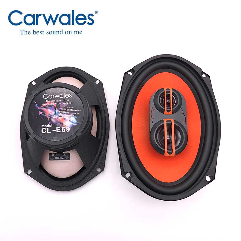 Altavoz Coaxial para coche 6x9, altavoz para vehículo, juego de altavoces con borde de burbuja para coche, Gama Completa