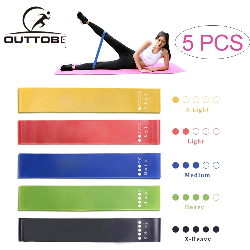 Outtobe Oefening Band Weerstand Loop Rubber Band Assisted Pull Up Crossfit Sterkte Gewicht Fitness Training Band Workout