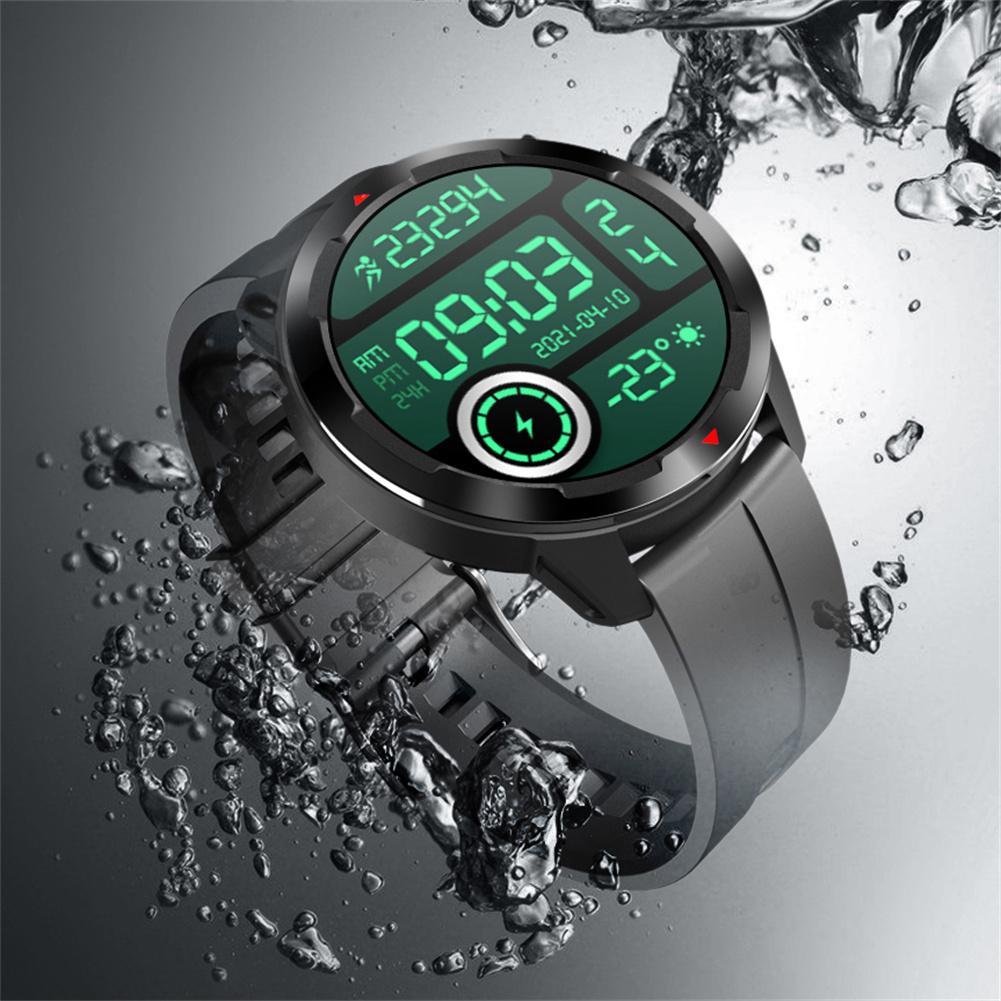 Smartwatch mit mt13 1.32 zoll-display (360 x 360 hd zoll), bluetooth-funktion, anruffunktion, blutsauerstoffmessung, herzfrequenzmessung und wasserdichtem armband