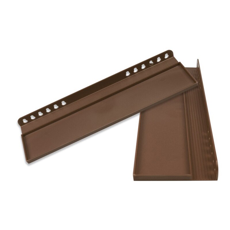 Detachable Easel Tray Shelf Plastic Replacement Sketch Rack Storage for Artists Painting Tools Art Supplies: Brown