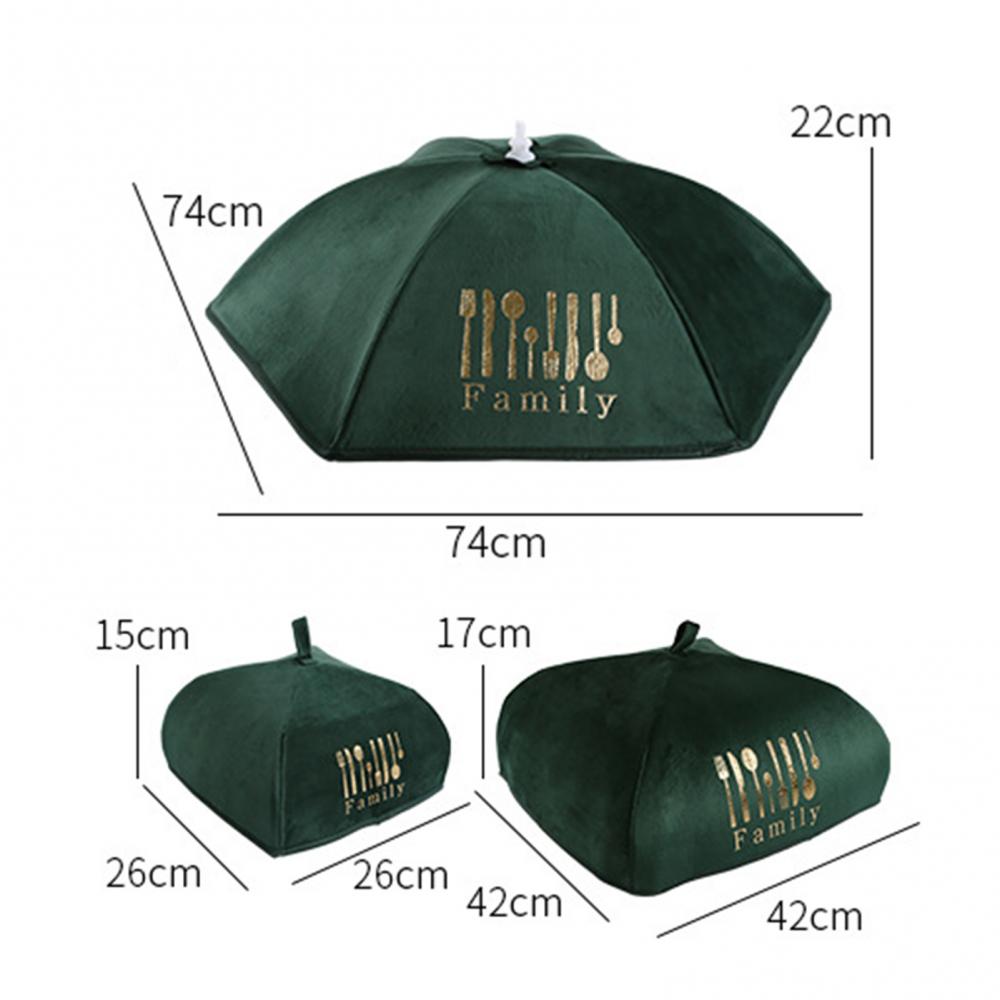 Foldable Heat Preservation Dust-proof Dining Table Food Cover Tent Portable Durable Thermal Foldable Dust-proof Kitchen Tool