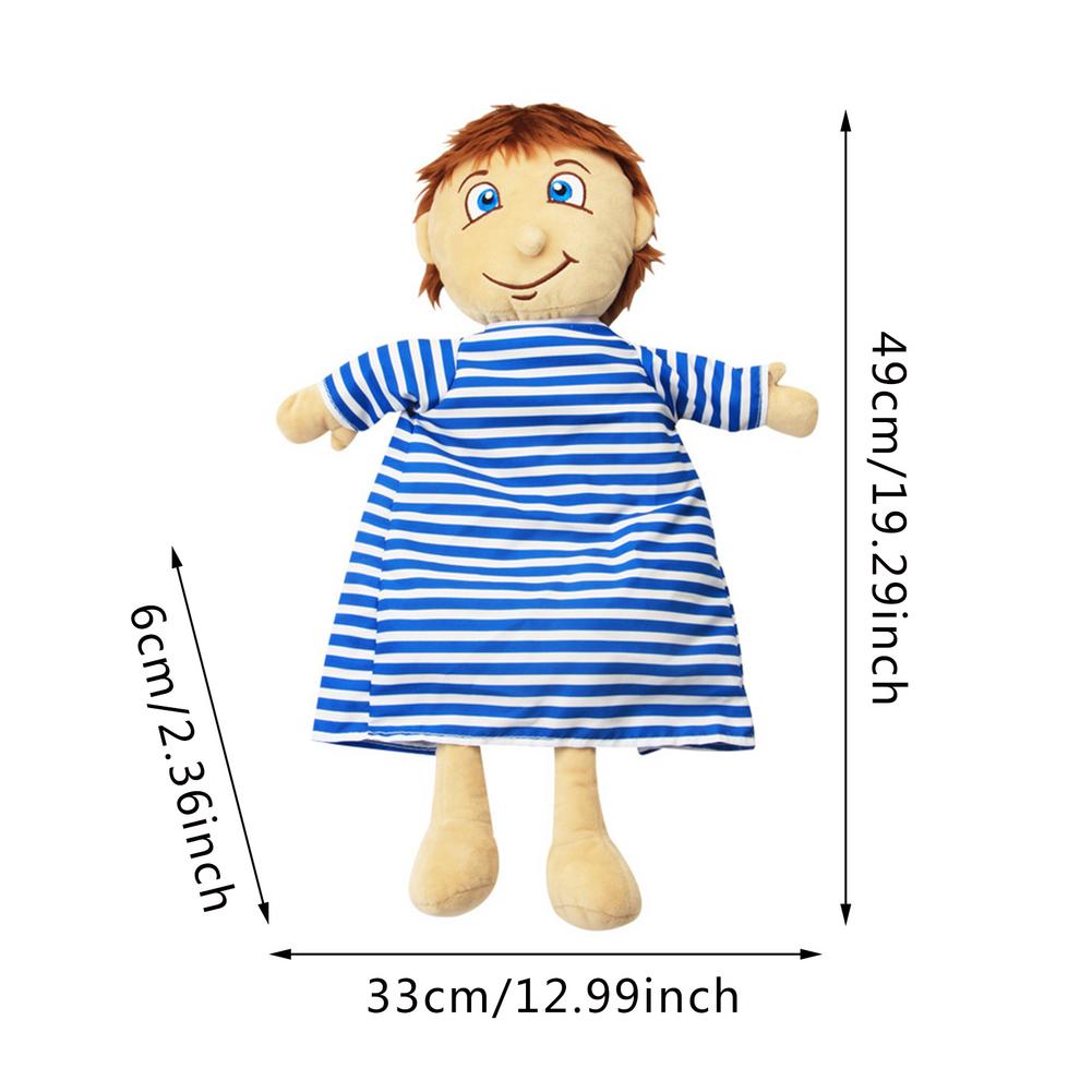 Kids Human Plush Model Anatomy Doll Boy And Girl Human Structure Cognition Educational Soft Toy For Preschool Toys