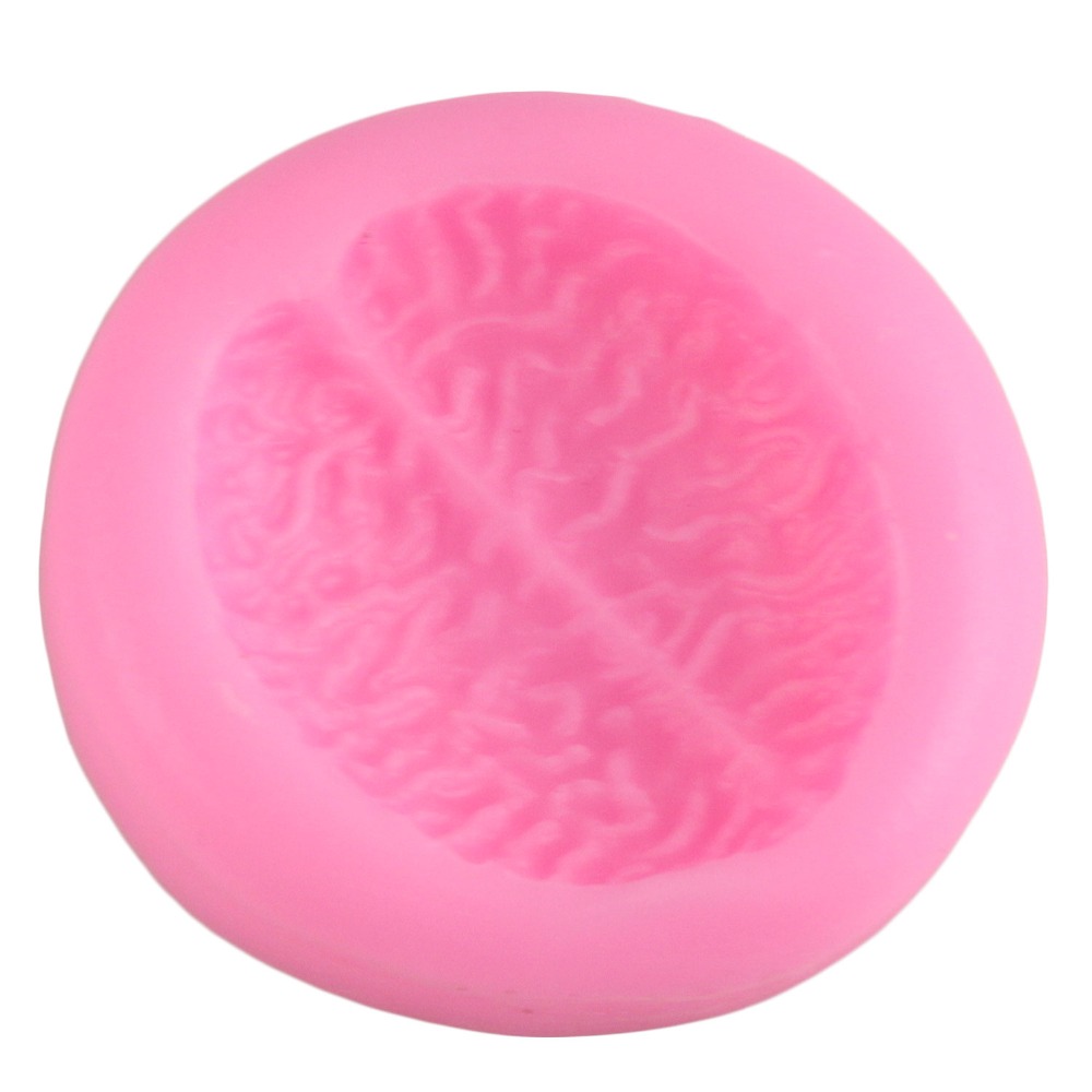 Small Brain Mold Fondant Clay Resin Mould Candy Chocolate Gumpaste Molds Sugarcraft DIY Cake Decorating Tools Cupcake Baking