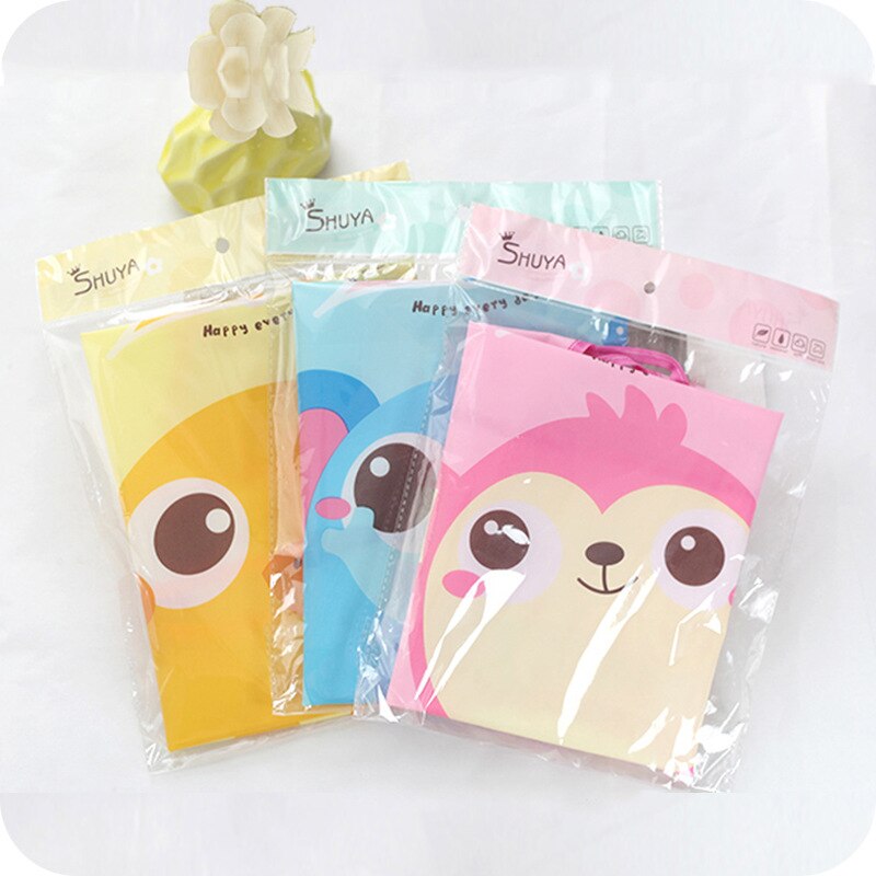 3 Stks/set Baby Kid Mooie Cartoon Dier Waterdichte Antifouling Schort Pvc Kinderen Jongen Meisje Mouwloze Slabbetjes Keuken Voeden Stuff