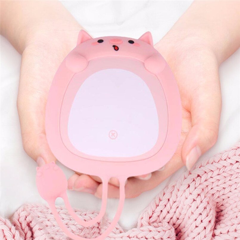Tier Form Hand Wärmer Tragbare Winter Mini Nette Warme hand Wärmer Warm Schatz USB Aufladbare 40OCT25