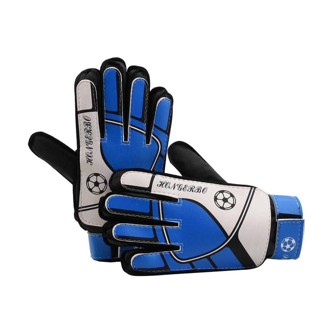Professionelle FußBall Torwart Handschuhe Erwachsene freundlicher Finger Beschützer freundlicher FußBall Goalie Handschuhe Latex Starke Finger Sparen Getriebe