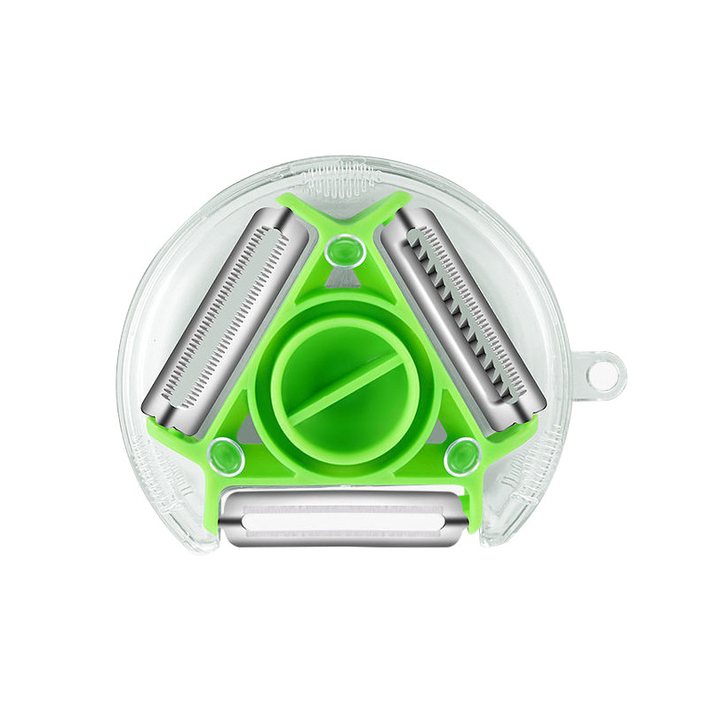 Outils de cuisine multifonctions 3 en 1, éplucheur de fruits et légumes, outil de déchiquetage de légumes, lame en acier inoxydable, facile à nettoyer, remplacement