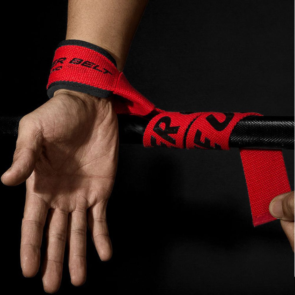 Hantelstange, rutschfest, für bodybuilding-training, klimmzüge, fitnessstudio, handgelenkschlaufe, gewichtheber-armbänder, stützgürtel