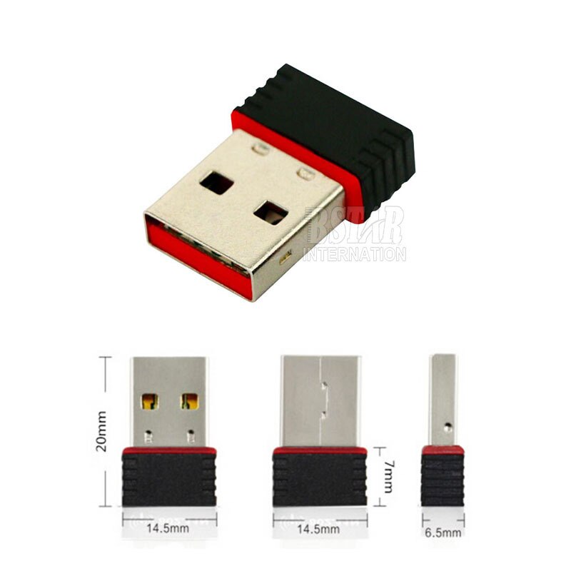 oben Ralink RT5370 150 Mbps 150 Mt USB 2.0 WiFi kabellos Netzwerk Vernetzung-karte 802,11 b/g/n 2,4 GHz LAN Adapter XC1291