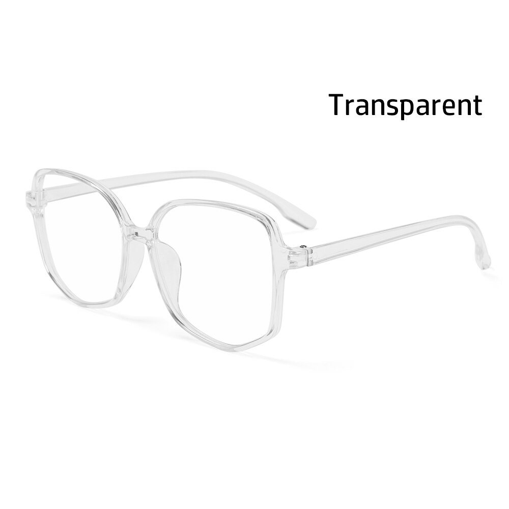 Vintage Blue Film Glasses Anti Blue Rays Glasses Spectacle Frames Radiation Protection Glasses Classic Ultralight Optical Glass: transparent2
