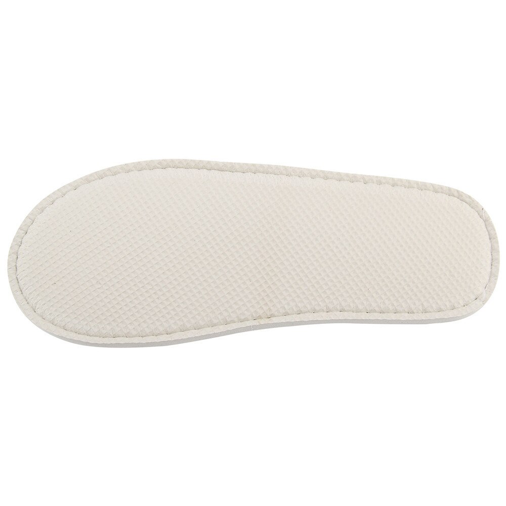 Hotel Disposable slippers 5 Pairs Spa Hotel Guest Slipper Open Toe Towelling Disposable Terry Style Breathable Soft White Shoes