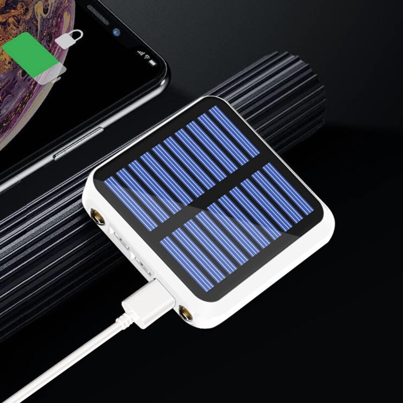 Mini Portable Solar Power Bank 10000 MAh Small Convenient Mobile Power for Phone