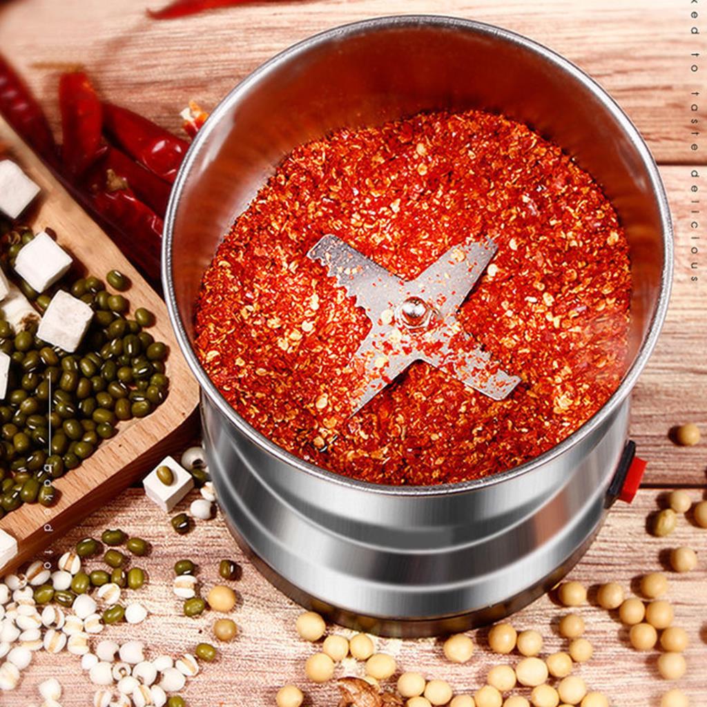 Electric Coffee Grinder Stainless Steel Grinder Cafe Coffee Machine Washable Detachable Coffe Beans Chopper Blender Coffee Mill