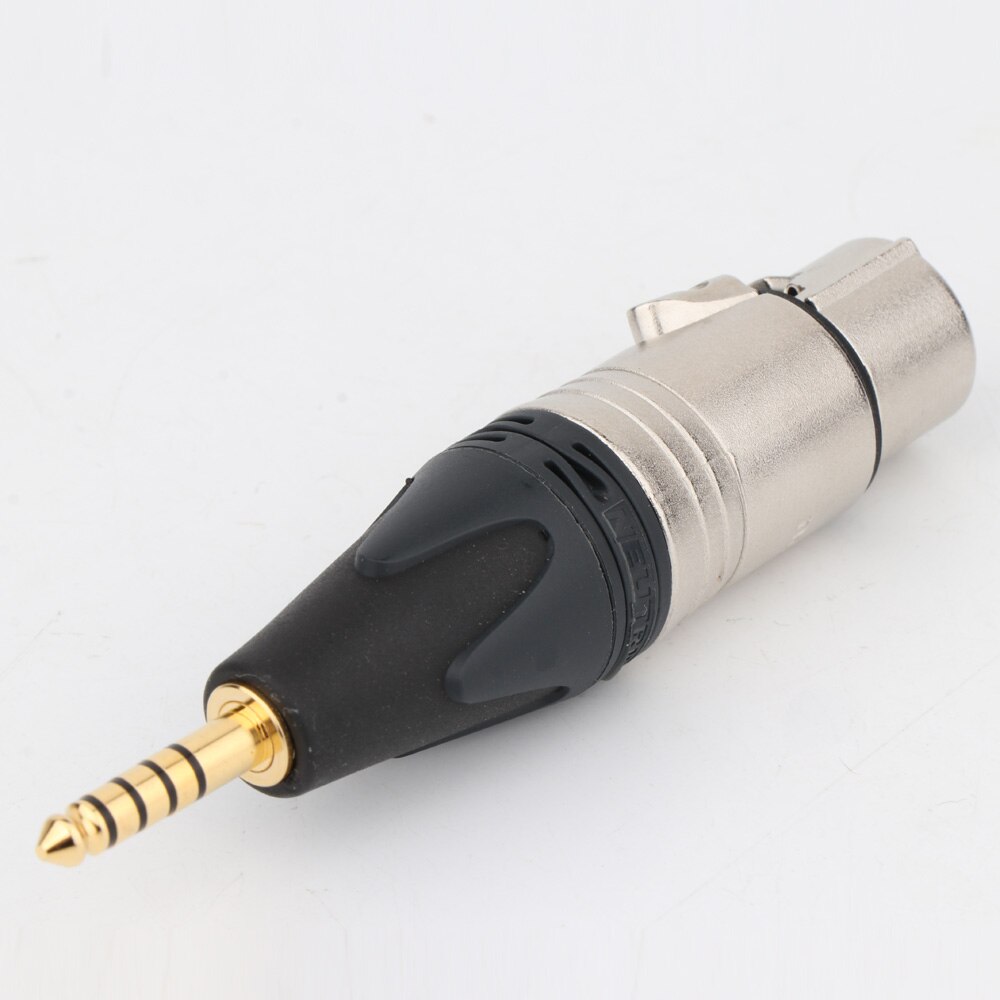 HIFI NEUTRIK 4 Pin XLR to 4.4mm Pentaconn Adapter Male to Female Angle