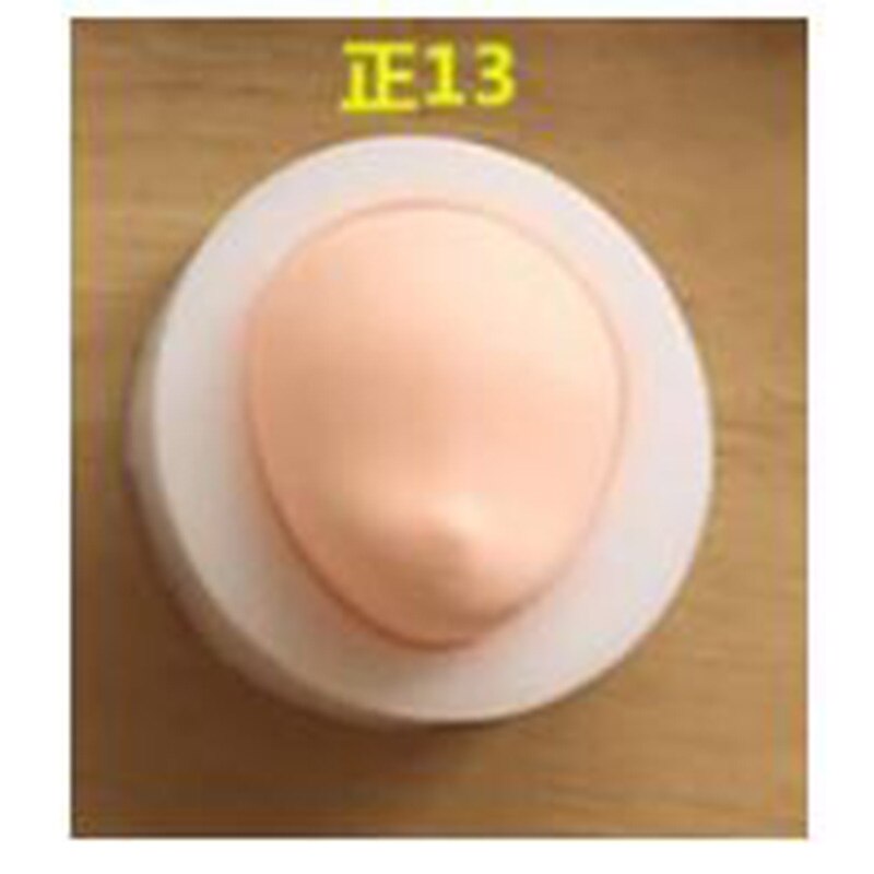 1 stk kake dekorasjonsverktøy 3d baby face myk leireformverktøy silikonform kake sjokoladegodteri bakeform fondant: 13