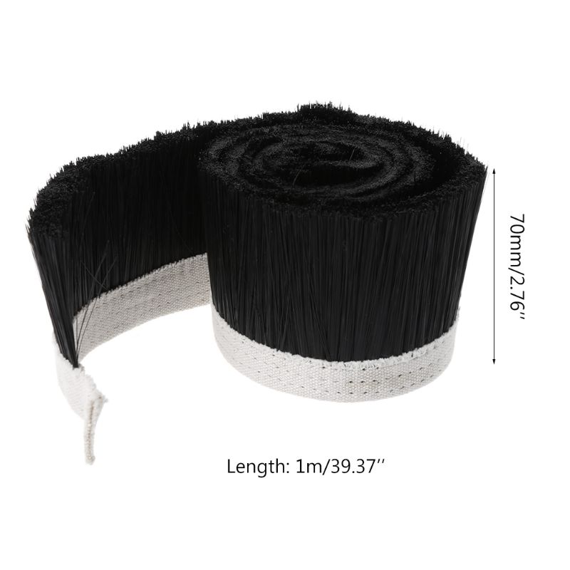 D08D 70Mm Nylon Borstel Stofzuiger Graveren Freesmachine Stofkap Voor C. C Router