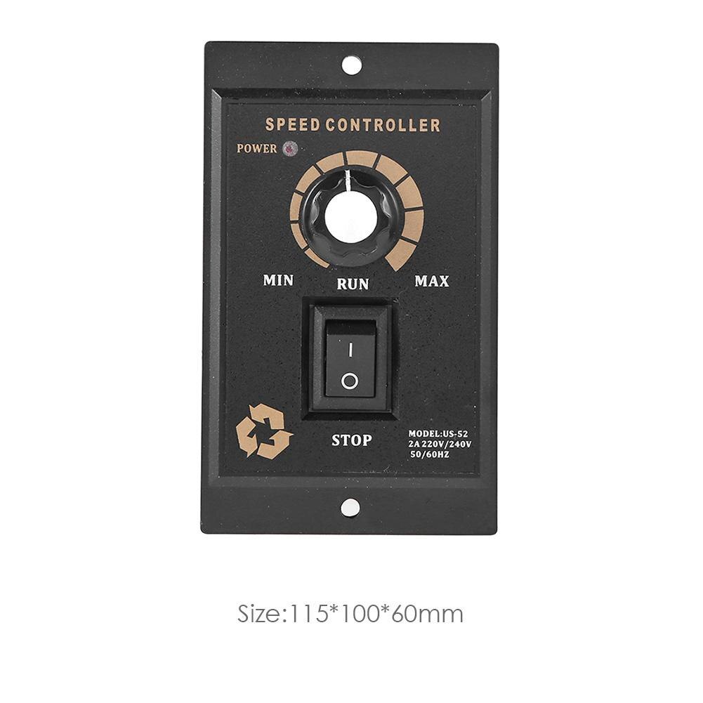 400W/500W AC 220V Motor speed controller Motor Speed Pinpoint Regulator Controller Forward & Backward Motor Governor