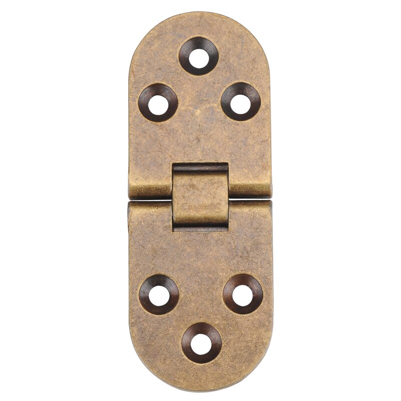 Myhomera dobradiça da tabela do armário, dobradiça do armário dobrável da liga de zinco, dobradiça do armário, 2.3*80*30mm escondido apoio parafusos, parafusos: Copper