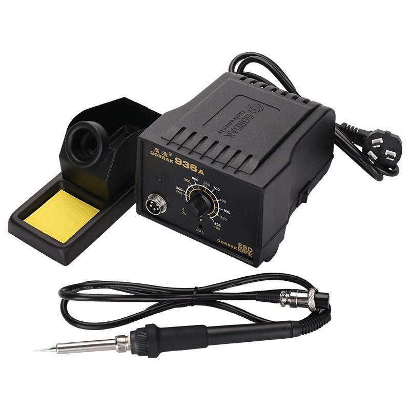 GORDAK-Estación de retrabajo 936A BGA SMD, soldador con kits, novedad,: B / UK