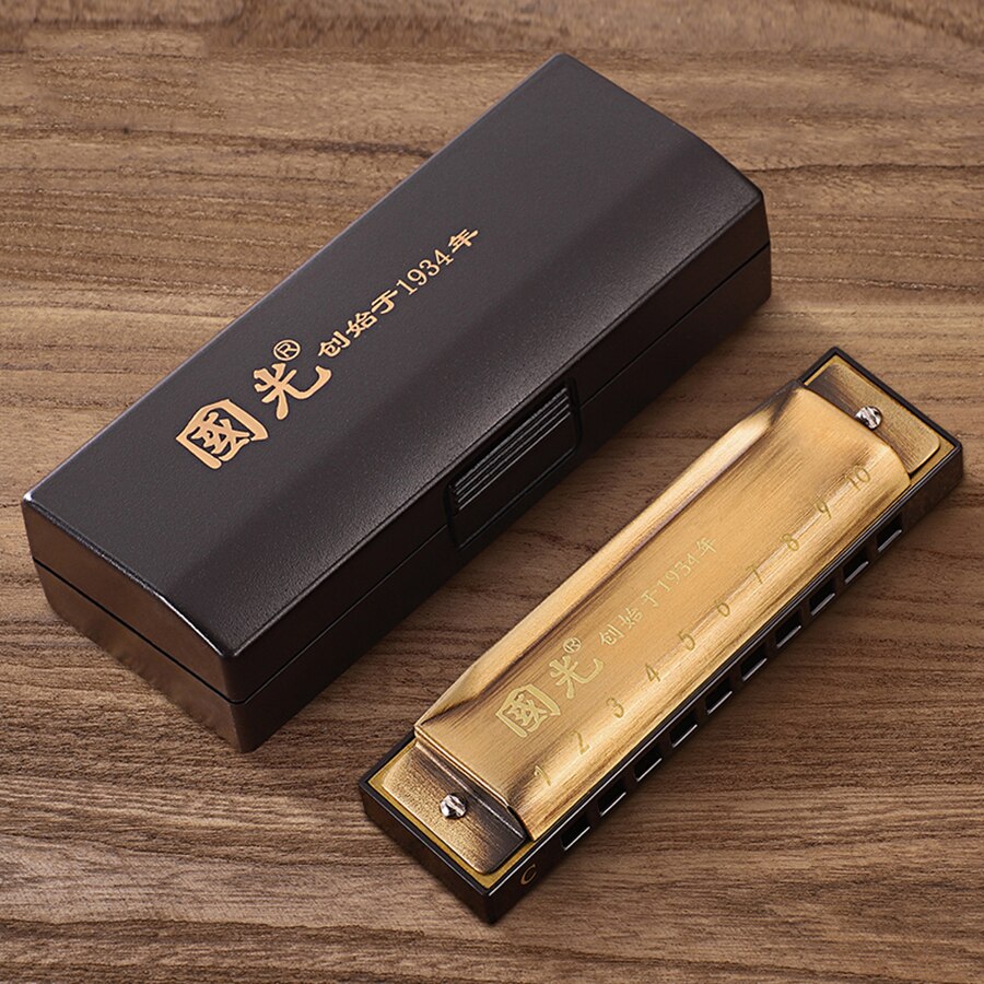 Zestaw harmonijka dla dzieci 10 otworów blues mistrz unikalna melodia harmonijka Diy harmoniczne instrumenty Acordeon instrumenty ludowe BD50HH