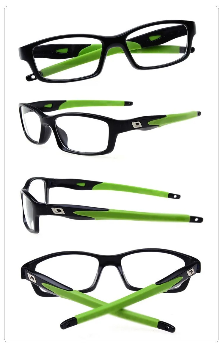 Montura de gafas deportivas de silicona para hombres y mujeres, gafas graduadas, montura de gafas ópticas,